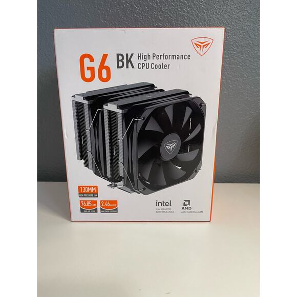 PcCooler g6 bk high performance cpu cooler *NEW*